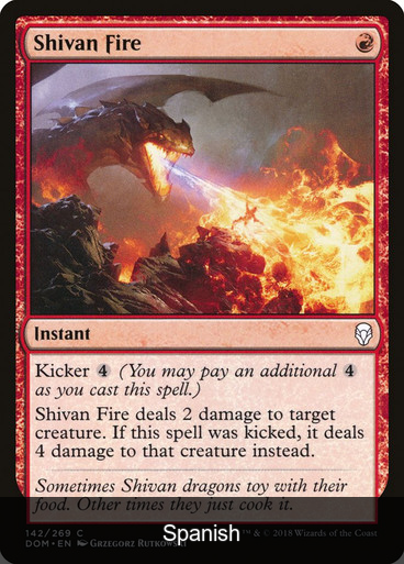 Shivan Fire [Spanish]