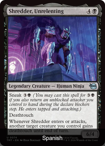 Shredder, Unrelenting [Spanish]