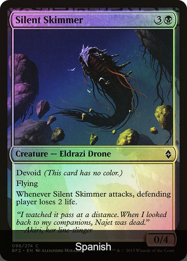 Silent Skimmer Foil [Spanish]