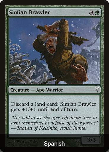 Simian Brawler [Spanish]