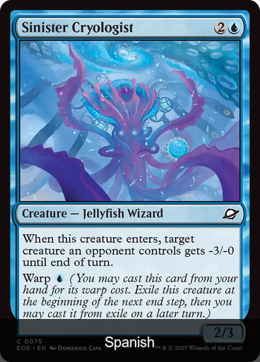 Sinister Cryologist [Spanish]