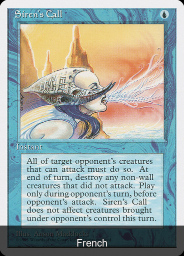 Siren's Call [French]