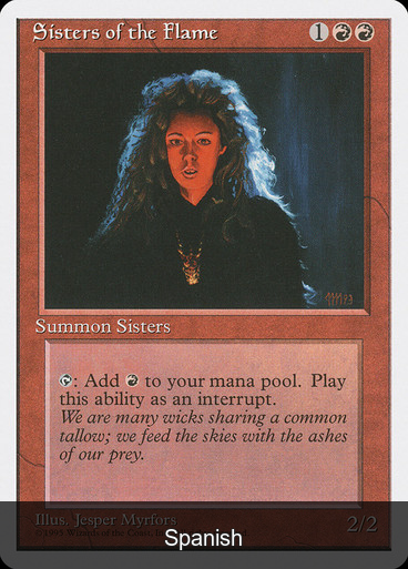 Sisters of the Flame [Spanish]