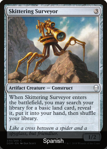 Skittering Surveyor [Spanish]
