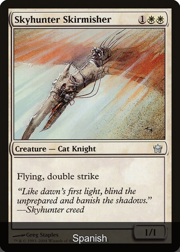 Skyhunter Skirmisher [Spanish]