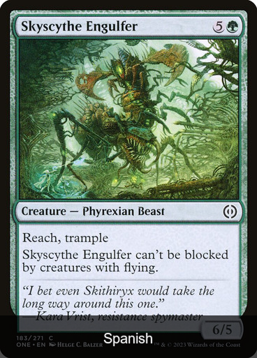 Skyscythe Engulfer [Spanish]
