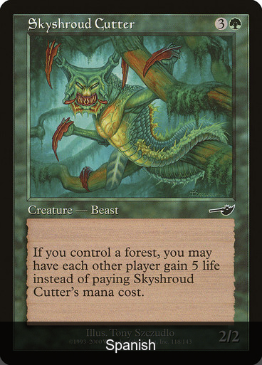 Skyshroud Cutter [Spanish]