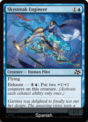 Skystreak Engineer [Spanish]