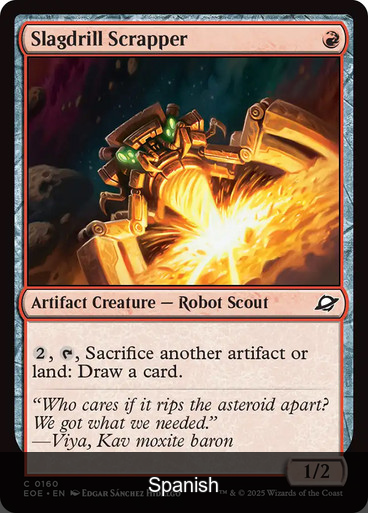 Slagdrill Scrapper [Spanish]