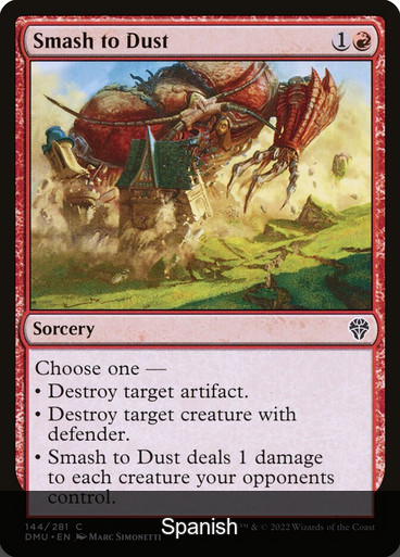 Smash to Dust [Spanish]