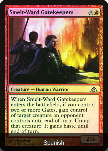 Smelt-Ward Gatekeepers Foil [Spanish]