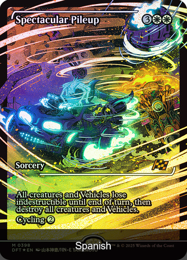 Spectacular Pileup (Showcase) Foil [Spanish]