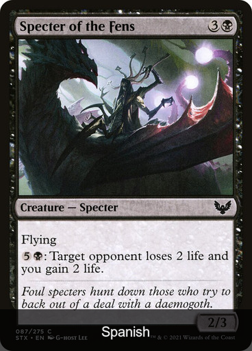 Specter of the Fens [Spanish]