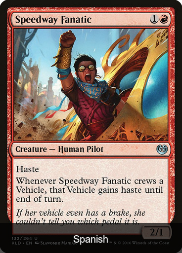 Speedway Fanatic [Spanish]