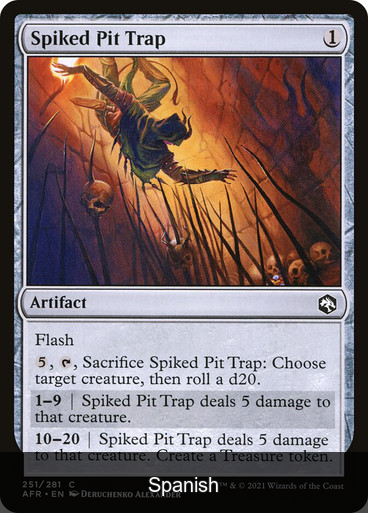 Spiked Pit Trap [Spanish]
