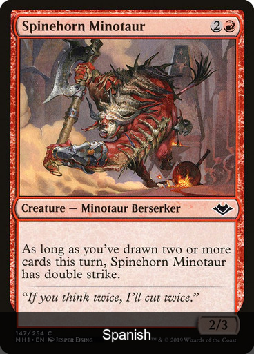 Spinehorn Minotaur [Spanish]