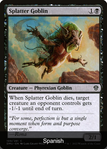 Splatter Goblin [Spanish]
