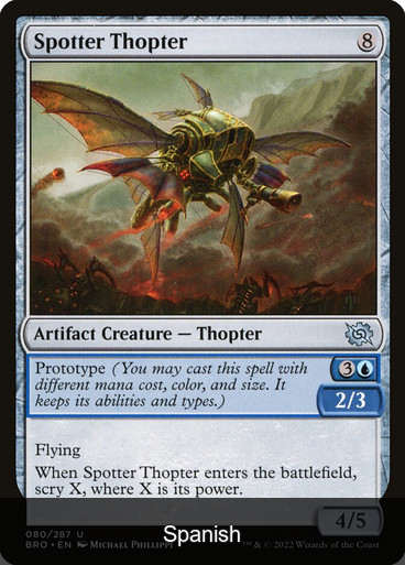 Spotter Thopter [Spanish]