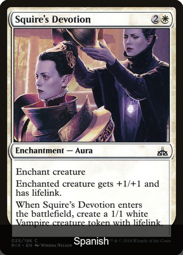 Squire's Devotion [Spanish]