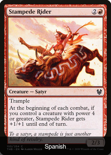 Stampede Rider [Spanish]
