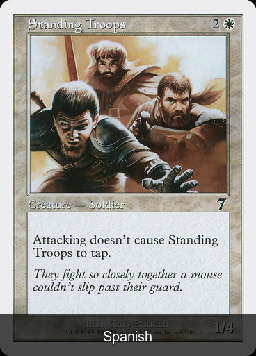 Standing Troops [Spanish]