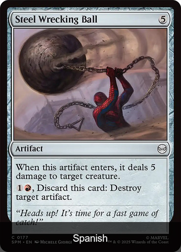 Steel Wrecking Ball [Spanish]