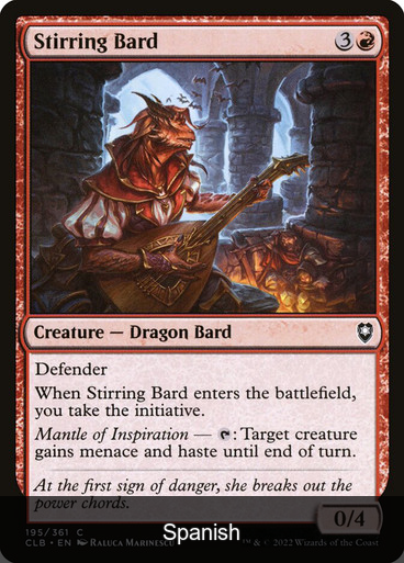 Stirring Bard [Spanish]