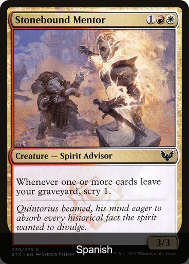 Stonebound Mentor [Spanish]