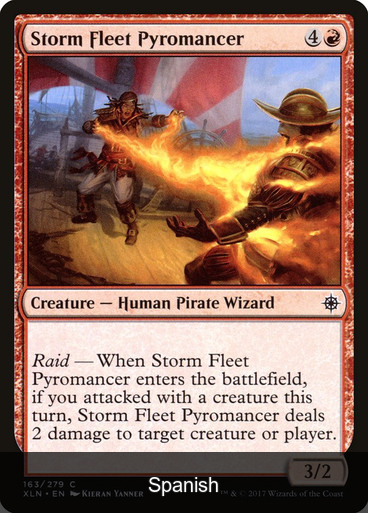 Storm Fleet Pyromancer [Spanish]