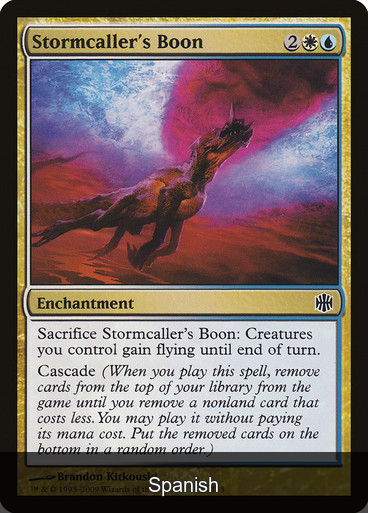 Stormcaller's Boon [Spanish]
