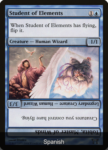 Student of Elements // Tobita, Master of Winds [Spanish]
