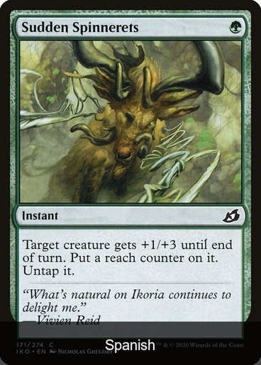 Sudden Spinnerets [Spanish]