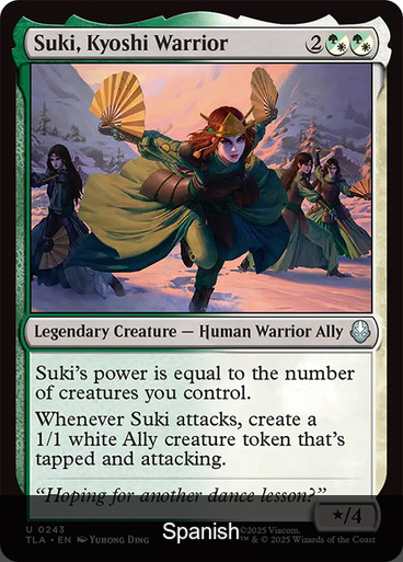 Suki, Kyoshi Warrior [Spanish]