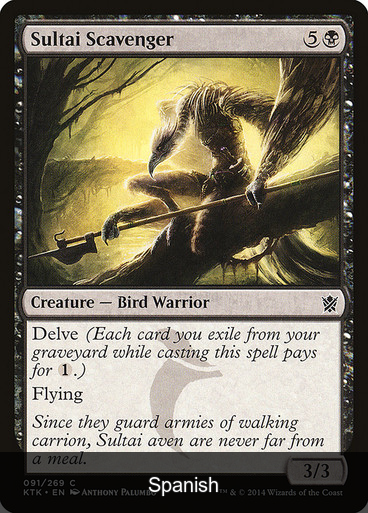 Sultai Scavenger [Spanish]