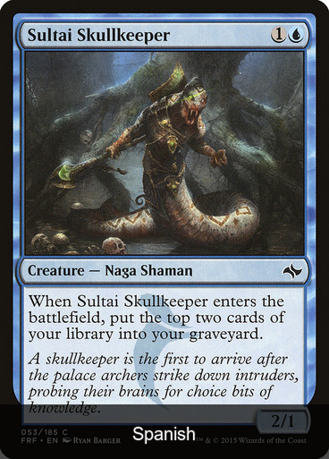 Sultai Skullkeeper [Spanish]