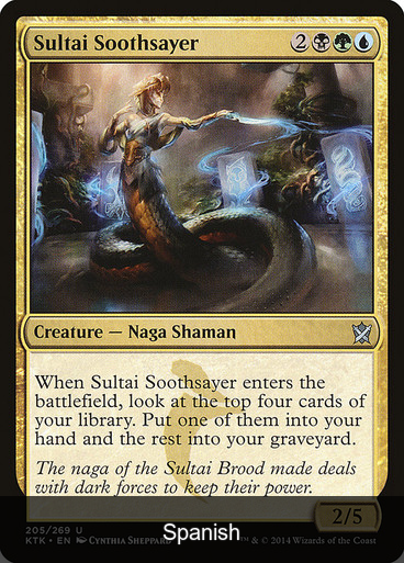 Sultai Soothsayer [Spanish]