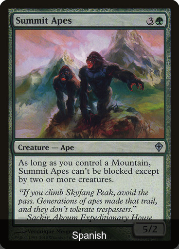 Summit Apes [Spanish]