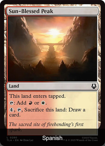 Sun-Blessed Peak [Spanish]