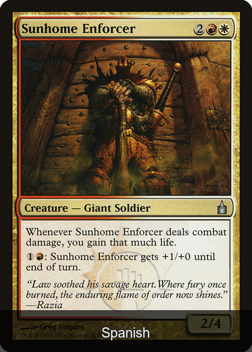 Sunhome Enforcer [Spanish]