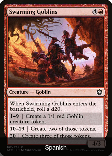Swarming Goblins [Spanish]