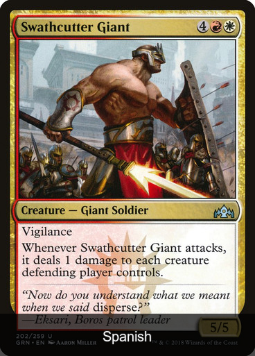 Swathcutter Giant [Spanish]