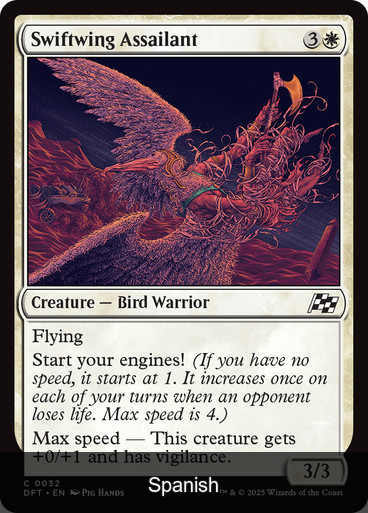 Swiftwing Assailant [Spanish]