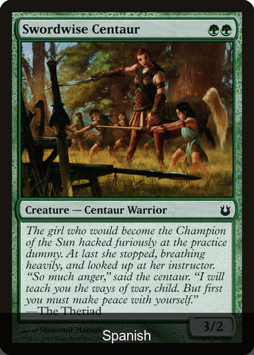 Swordwise Centaur [Spanish]