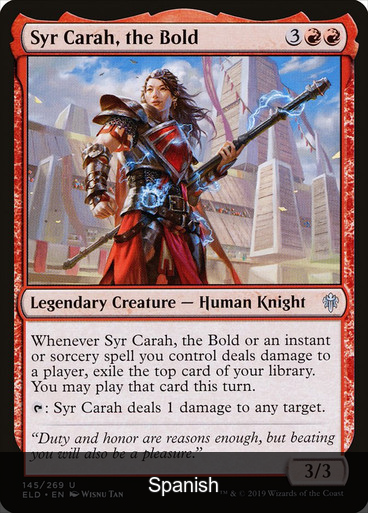 Syr Carah, the Bold [Spanish]