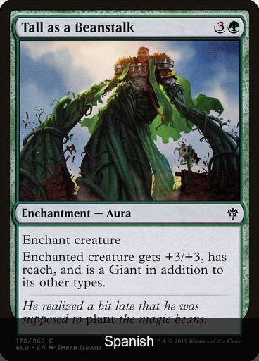 Tall as a Beanstalk [Spanish]