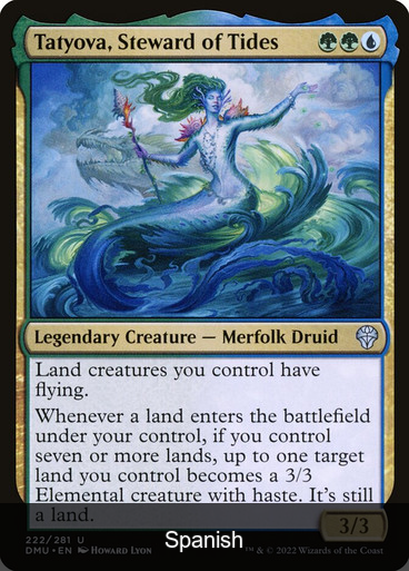 Tatyova, Steward of Tides [Spanish]