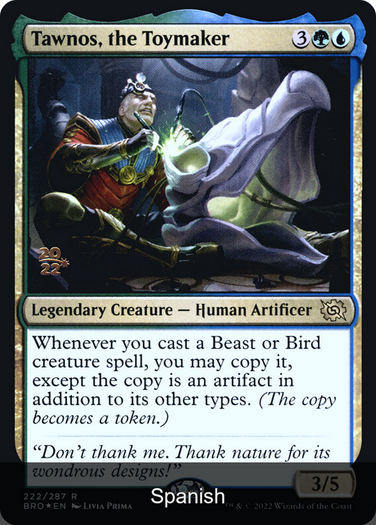 Tawnos, the Toymaker Foil [Spanish]