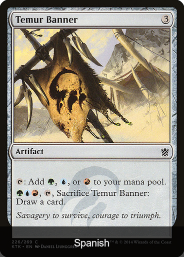 Temur Banner [Spanish]