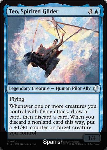 Teo, Spirited Glider [Spanish]