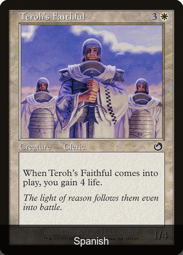 Teroh's Faithful [Spanish]